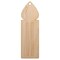 Birthday Candle Single Unfinished Craft Wood Holiday Christmas Tree DIY Pre-Drilled Ornament
